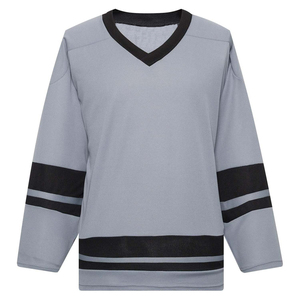 Camisetas de hockey sobre hielo personalizadas al por mayor, OEM ODM y uniforme de equipo, tela de secado rápido, poliéster duradero, impresión por sublimación, calidad profesional - Product Image 1