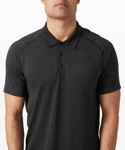 Maillot de golf en coton de haute qualité pour hommes avec logo personnalisé brodé et motif uni pour polos - Product Image 3