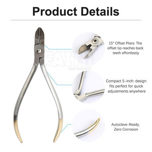 Orthodontics Pliers Smooth <b>Hinge</b> <b>And</b> Stable Control High Quality Orthodontics Pliers With Comfortable <b>Handling</b> - Product Image 3