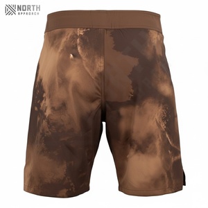Shorts de sport pour hommes en coton et polyester respirant à séchage rapide, grande taille, pour la course à pied, le MMA, les arts martiaux, vêtements de sport pour hommes, vente chaude - Product Image 2