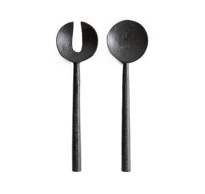 ชุดเซิฟเวอร์สลัดสแตนเลสขัดเงาสำหรับร้านอาหารโรงแรมและครัวในบ้านที่เสิร์ฟสลัดเพื่อสุขภาพ - Product Image 1