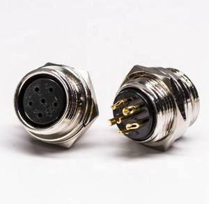 Conector Circular GX16 de Aviación al por Mayor, Carcasa Metálica, Tipo Soldadura, para Cableado de LED y Equipos Industriales - Product Image 4