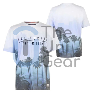 Alta calidad personalizado impreso Casual Streetwear camisetas 100% algodón nuevo diseño de letras para hombres mujeres venta al por mayor ropa personalizada - Product Image 1