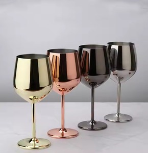 Vin en métal couleur argent fabriqué à la main pour verrerie Design en relief gobelet eau tasse à boire avec paille Bar Ware fournitures - Product Image 4