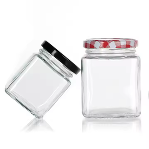 Pot en verre avec couvercle, vente chaude, pot en verre de rangement pour la cuisine, couvercle à boucle, 1000 ml, 1500 ml, pot en verre vide, meilleure vente - Product Image 2