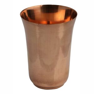 Taza de Cobre de Primera Calidad, Resistente, Taza de Cobre Sólido para Beber, Vaso de Agua de Cobre Antibacteriano con Cristal de Cobre Artesanal - Product Image 2