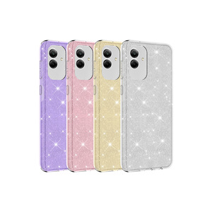 Funda Protectora de Silicona TPU de Lujo Edición ATA en Dorado Brillante para Samsung Galaxy A04, Oppo A17, Vivo Y16, A34, Diseño Elegante INS - Product Image 3