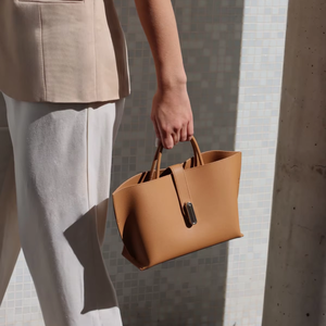 Bolsos Tote Elegantes de Cuero 100% Genuino para Damas, Resistentes al Agua, con Cierre, para Uso Diario, MOQ Bajo, Etiqueta Privada Personalizada, Todas las Temporadas - Product Image 1