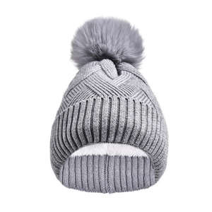 Bonnet en gros avec logo personnalisé, options de couleur, tricot doux, extensible, chaud, pour la mode décontractée, le streetwear et les activités de plein air - Product Image 3