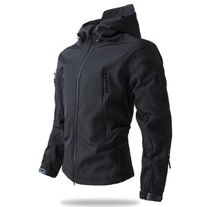 Chaqueta de invierno con cremallera de alta calidad, chaquetas Softshell para nieve OEM, chaquetas de lluvia cortavientos para hombre al por mayor, fabricante - Product Image 4