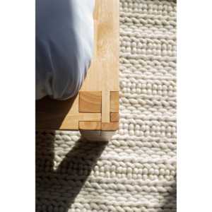 Lit en bois clair avec menuiserie japonaise Kohana - Product Image 6