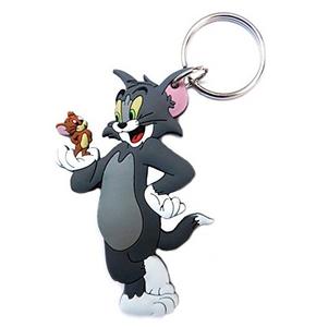 Porte-clés rectangulaire personnalisé double face de luxe, doux, multicolore, avec impression numérique en métal laiton, idéal pour un cadeau - Product Image 1