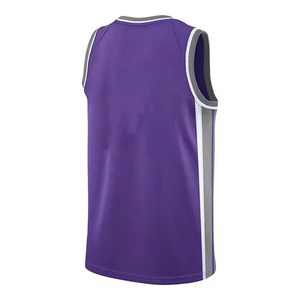 Maillot de basketball unisexe imprimé de haute qualité, dernier design 2026, respirant, séchage rapide, grandes tailles, logo personnalisé, 100 % polyester - Product Image 2