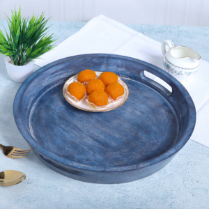 Small Wood Tray Decorative Bowl for Centerpieces Fruit <b>Vegetables</b> Fall Bowl Sugar <b>Pot</b> Handmade Wood Crafts for Home Decor - Product Image 2