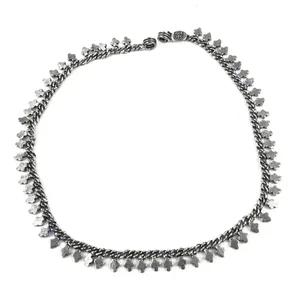 Art Palace Bracelet de cheville trèfle en argent sterling 925 plaqué or 14 carats pour femme, usage quotidien et cadeaux GSAK-20034 - Product Image 3
