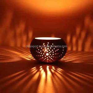 Eco Friendly Vietnam Coconut Shell Tealight <b>Candle</b> Holder Handmade Natural Coconut <b>Candle</b> Wholesale for Home Decor - Product Image 5