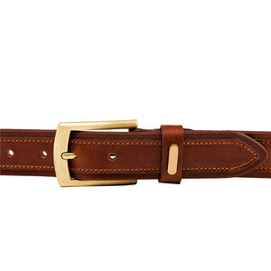 Cinturón de cuero de vaca genuino Vintage de lujo para hombre con aleación para hebilla talla única nuevo estilo Europeo Americano marca al por mayor - Product Image 2