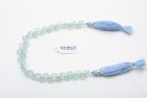 Cuentas de cristal azul facetadas de Aguamarina natural, cuentas de piedras preciosas sueltas para pulseras y collares, joyería - Product Image 6