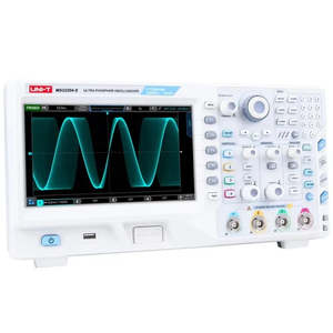 Oscilloscope numérique à fluorescence UNI-T UPO2204, 200 MHz, 4 canaux, 2 GSa/s, 1 000 000 wfms/s, résolution 10 bits, stockage haute performance - Product Image 3