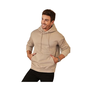 Sudadera con Capucha para Hombre, Estilo Casual, 100% Algodón, Manga Larga, Diseño Sólido, con Cordón Ajustable, Estilo Invernal, EXPERIENCE GEAR 320g - Product Image 1