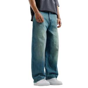 Jeans de Mezclilla para Hombre Street Pro Industries, Jeans Casuales de Corte Holgado, Pantalones Rectos de Cintura Alta, Jeans de Mezclilla con Lavado Ácido para Hombre - Product Image 6
