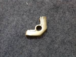 Support de tapis d'escalier en laiton moulé robuste, montage unilatéral, finition polie, tige de tapis de 13 mm - Product Image 2