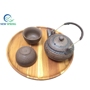 Premium Natural Teak Wood Serving <b>Trays</b> Designed for Home Dining & Hospitality Use - Product Image 2