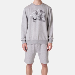 Sweat-shirts d'hiver pour hommes imprimés de haute qualité, logo personnalisé, tissu polaire, mode streetwear, couleur personnalisée, prix abordable - Product Image 4