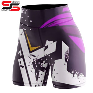 Ropa de verano para niñas y mujeres con logotipo personalizado, pantalones cortos de caramelo para mujeres, pantalones calientes de cintura baja, pantalones cortos de LICRA para levantamiento de cadera para mujeres - Product Image 5