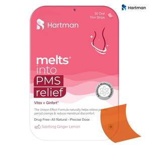 Tiras orales de alivio PMS con Chasteberry y magnesio para equilibrio hormonal y comodidad - Product Image 2