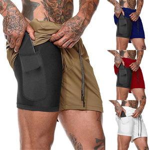 Vente en gros 100% Nylon Short de bain sportif tendance pour hommes Design personnalisé solide élastique cordon de serrage taille XXS Fitness Logo - Product Image 1
