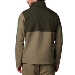 Chaqueta de lona elegante para hombre de alta calidad con cuello alto y logotipo frontal, diseño único, chaqueta de invierno a precio económico. - Product Image 3
