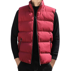 Chaleco multicolor de alta calidad, chaleco acolchado, cuello con capucha, decoración de bolsillo, ropa de invierno, chaqueta, venta directa de fabricante a bajo precio - Product Image 2