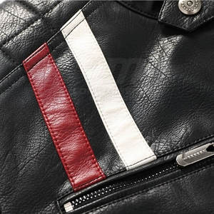 Vestes en cuir pour hommes sur mesure, veste en cuir pour hommes de haute qualité, veste en cuir d'hiver, prix supérieur - Product Image 3