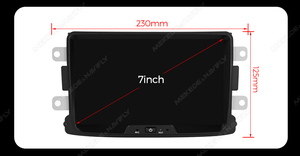 MEKEDE Android Car Multimedia Stereo GPS di navigazione Car-play Head Unit per 8 pollici Renault <span class=keywords><strong>Dacia</strong></span> - Product Image 3