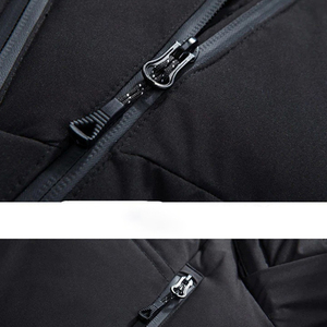 High Quality Men's Puffer <b>Jacket</b> with Zipper Closure Breathable Print Design Customizable Colors & Sizes - Product Image 6