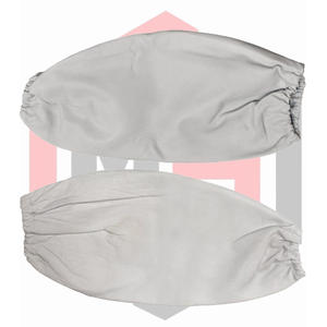 Manchons de soudage en cuir de 14 pouces, résistants aux flammes, antistatiques, épaisseur de 7 oz, protection des bras pour les soudeurs, gants de sécurité - Product Image 5