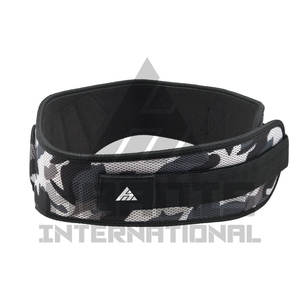 Cinturón de neopreno acolchado para levantamiento de pesas, faja de neopreno para levantamiento de pesas - Product Image 3