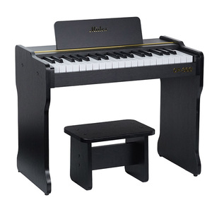 Piano numérique pour enfants en bois Midex CP-360BK - 37 touches, toucher réaliste et design authentique, tabouret inclus - Noir - Product Image 4