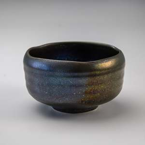 ถ้วยมัทฉะเซรามิกเผาอุณหภูมิสูงเคลือบเงา ขนาด 560 มล. ยี่ห้อซาซานามิ ผลิตที่กิฟุ ประเทศญี่ปุ่น - Product Image 3