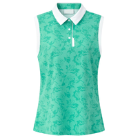 Chemises de golf pour femmes Polo en coton, vêtements de sport respirants et ajustés avec logo personnalisé pour vêtements de golf SERVICE OEM ODM