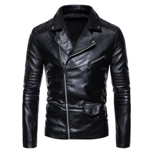 Chaqueta personalizada de nailon/algodón para hombre, transpirable, ecológica, a prueba de viento, cremallera, estilo informal, tela tejida, Parte delantera teñida lisa - Product Image 1