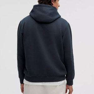 Sudaderas en blanco de lana de peso pesado de algodón de alta calidad con logotipo de gran tamaño personalizado 80% Algodón 20% poliéster sudaderas con hombros caídos - Product Image 3