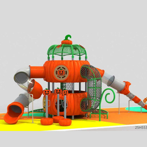 Aire de jeux commerciale pour bébés et enfants, toboggans, équipement de jeux en plastique d'extérieur, jouets d'aire de jeux pour enfants, <span class=keywords><strong>parc</strong></span> d'attractions - Product Image 5