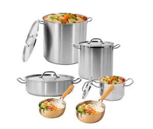 Pot à induction en acier inoxydable 2025, durable, élégant et prêt pour l'induction, marmite compatible avec l'induction - Product Image 6