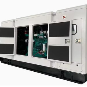 เครื่องกำเนิดไฟฟ้าดีเซลแบบระบายความร้อนด้วยอากาศชนิดมีหลังคา ขนาด 500kVA/400kW ใหม่เอี่ยม พร้อมระบบสตาร์ทไฟฟ้ากระแสตรง 12V/24V ความถี่ 50/60Hz - Product Image 1