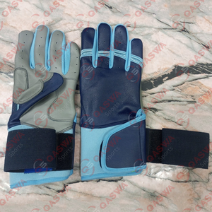 Guantes de Béisbol Profesionales, Duraderos, Ligeros, con Correa de Cuero Suave y Puño Largo, con Etiqueta y Logotipo Personalizados - Product Image 1