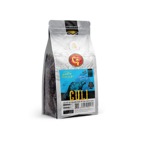 Hucafood 100% โรบัสต้าเมล็ดกาแฟวีเซิล culi สีทองคั่วแบบเป็นกลางบรรจุภัณฑ์ OEM - Product Image 6