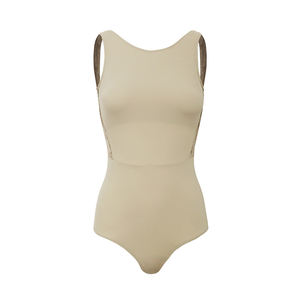 ชุดรัดรูปเด็กผู้หญิงผ้าฝ้ายผสมสแปนเด็กซ์แบบเต็มตัว ชุดว่ายน้ำวันพีซ ชุดซิงเกิลสำหรับมวยปล้ำ ปรับแต่งได้ - Product Image 6