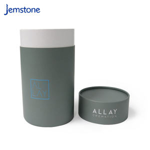 Emballage de tube de thé rond en boîte cylindrique de qualité alimentaire, emballage de tube en papier kraft écologique de haute qualité, nouveau - Product Image 1